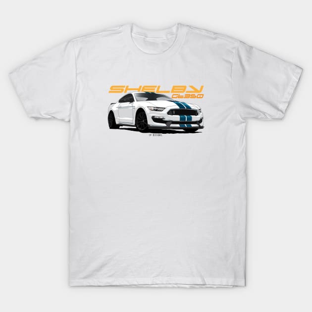 Mustang Shelby GT350 T-Shirt by LpDesigns_